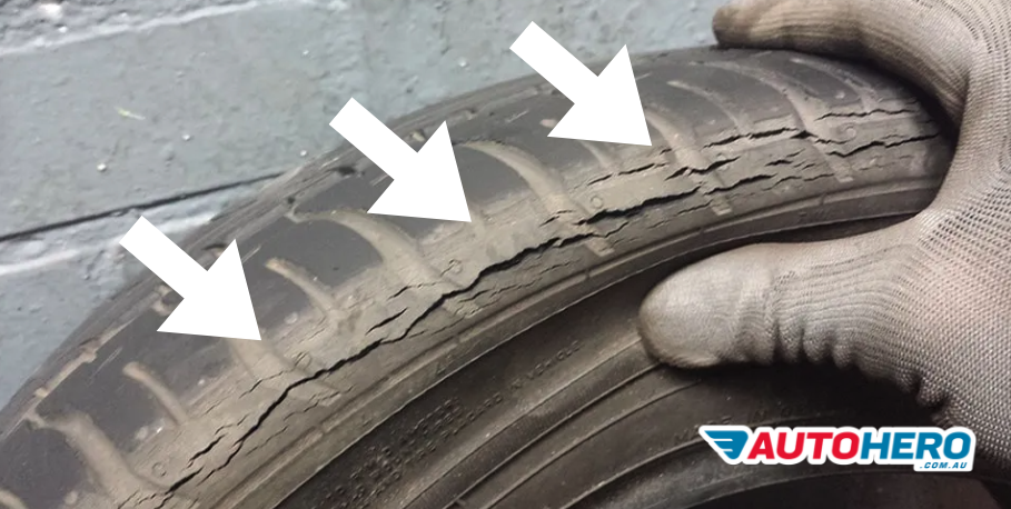 Sidewall Cracking on tyre